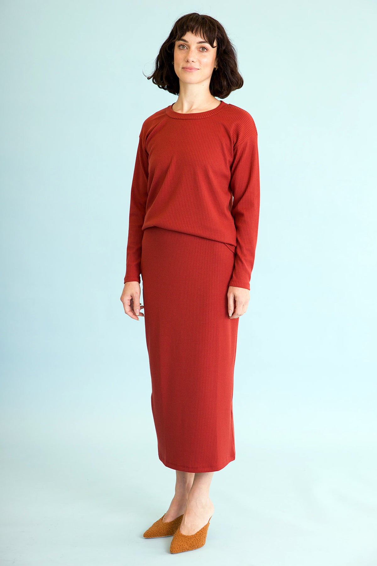 Long Skirt Set - Pottery