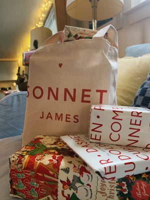 Sonnet James Tote Bag